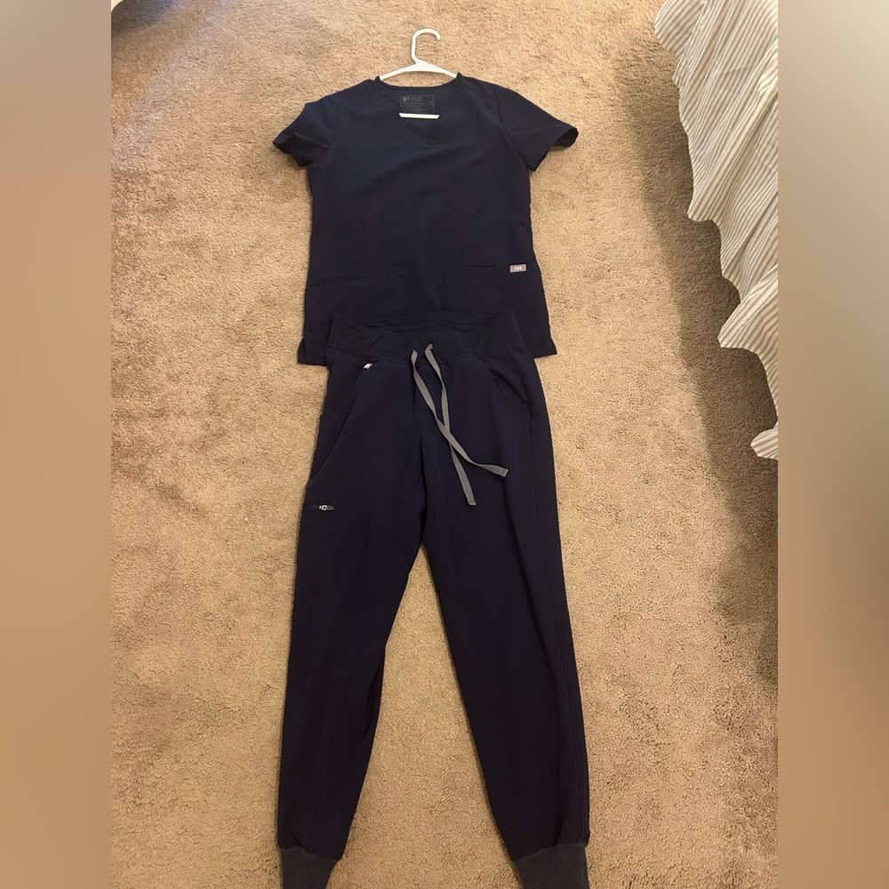 Figs Navy Scrubs Jogger Pants